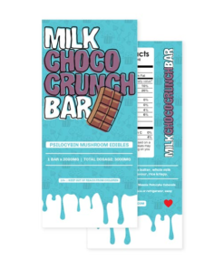 Buy Mungus – Magic Mushroom Milk Chocolate Crunch Bar – 3 Grams Online