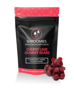 Buy Shroomies Cherry Lime Gummy Bears 1000MG Online